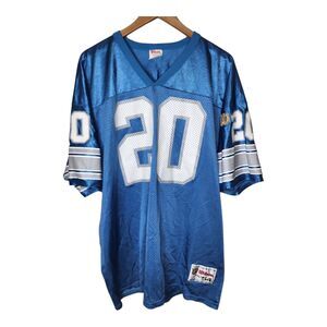 Vintage 90s Barry Sanders Detroit Lions Jersey Wilson XXL 54 USA NFL Football